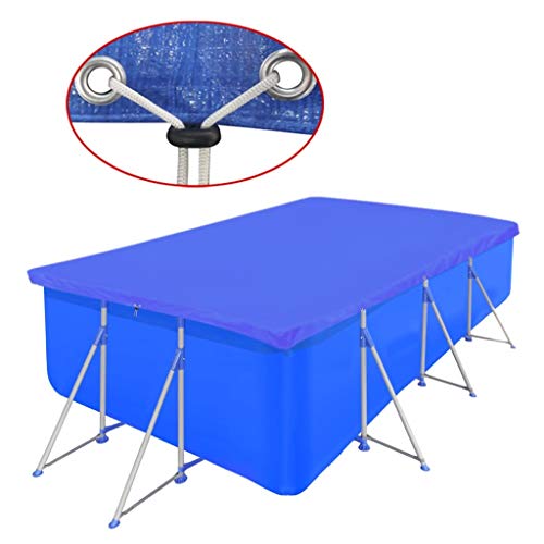 Cobertura para Piscina VidaXL | 394x207cm - Azul (Piscinas, SPA e Jacuzzis) vidaXL - Acessórios para piscina e spa - 394x207cm, azul, piscina