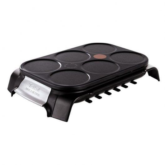 Máquina de Crepes TEFAL Crep'party (1500 W) Tefal - Torradeiras e grelhadores - crepes, 1500 w, aço inoxidável, antiderrapante