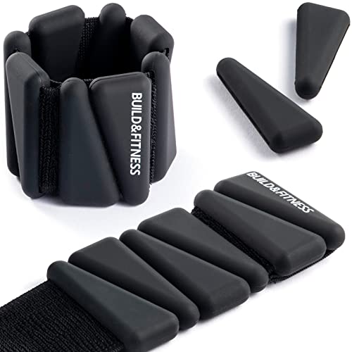 Conjunto Pesas de Mão e Bandas de Pulso para Mulheres (1 kg) Build & Fitness - Vestuário ponderado - peso, bandas de pulso, mulheres, treino