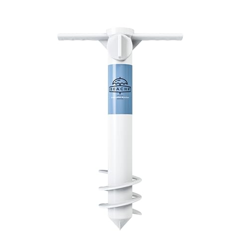 Anker de Guarda-Sol BEACHR (Bege - Poliéster) Beachr - Roupa - resistente, plástico, impacto, anti-vento