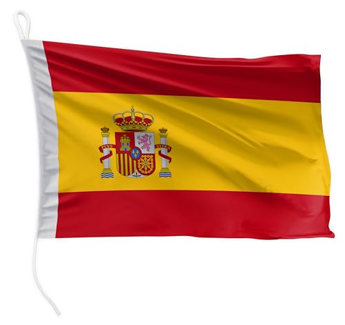 Bandeirola de Barco FLAGLY Espanha (Branco) Innoventic - Bandeiras e cataventos - bandeira, barco, espanha, branco