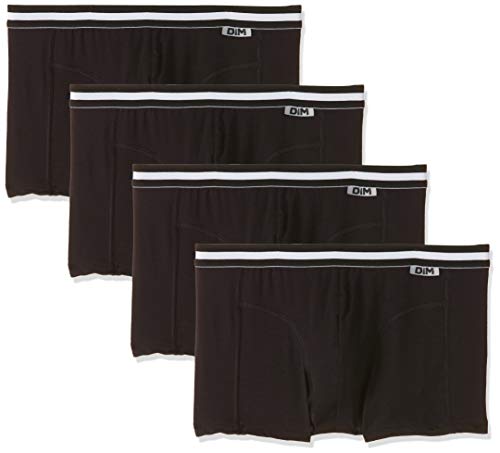 Fraldas DIM ECO Banho Tamanho XXL Preto Pack 4 Unidades Dim - Roupa interior - algodão, poliéster, elastano, 3 camadas, 2 litros