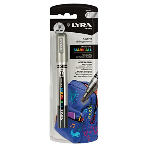 Marcador Permanente LYRA Mark-All (Multicor - 0.5 mm) Fila - Marcadores e marcadores de texto - multicor, 0.5 mm, permanente