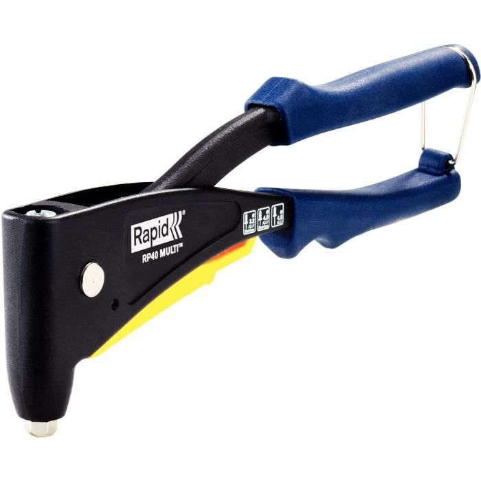 Pistola de Pregos RAPID RP40 Multi (Ferramentas Eléctricas) Rapid - Ferramentas de rebitagem - pistola de pregos, rapid rp40 multi, ferramentas eléctricas, inox alumínio, pregos brocas