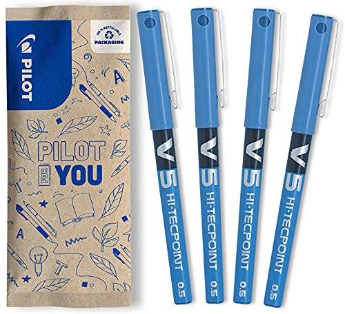 Caneta de Gel PILOT Flowball (Azul - Ponta Média) Pilot - Canetas - traço médio, ponta 0,5mm, tinta à base de água