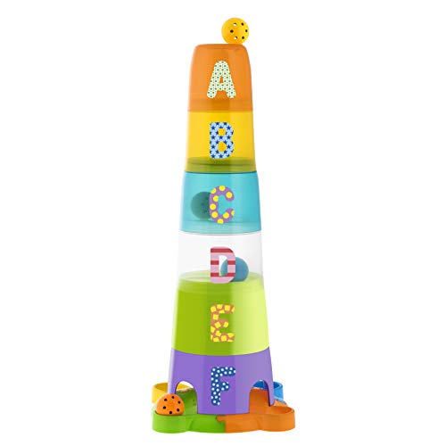 Brinquedo Didático CHICCO 00009308000000 Chicco - Brinquedos de empilhar e encaixar - motoras, criatividade, apilhamento, quebra-cabeça