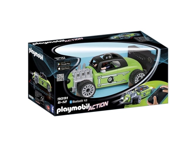 Carro Telecomandado PLAYMOBIL RC Roadster PLAYMOBIL - Carros e caminhões de controle remoto - telecomandado, rádio, bluetooth, aplicação