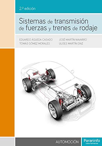 Livro Sistemas De Transmision De Fuerzas Y Trenes De Rodaje de J. A. Fernández (Espanhol) Ediciones Paraninfo, S.A - Livros - transmissão, fuerzas, trenos