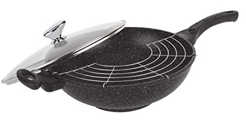 Frigideira PRADEL EXCELLENCE 52885M (Alumínio - Preto) PRADEL EXCELLENCE - Woks - alumínio, preto, 5 l