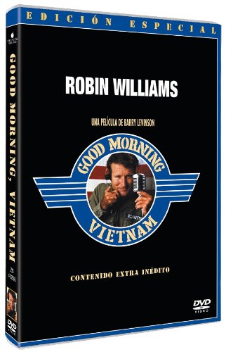 DVD Good Morning, Vietnam (Edição em Espanhol) DIVISA RED S. A. - Dvds e vídeos - dvd, good morning vietnam, edição espanhol, robin williams, guerra do vietnã