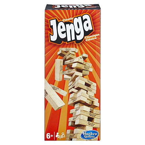 Jogo de tabuleiro HASBRO GAMING (6 anos) Hasbro - Jogos de tabuleiro - blocos, torre, equilíbrio, jogo clássico