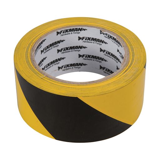 Fita Adesiva SILVERLINE Amarelo/Negro (33m x 50mm) Silverline - Fitas de sinalização e advertência - 33m, 50mm, amarelo, negro