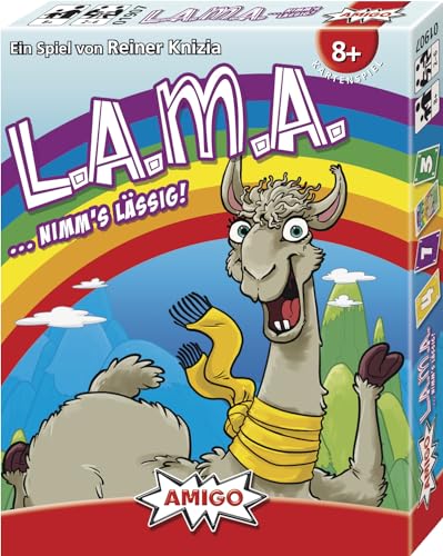 Jogo de cartas LAMAS Amigo (6 anos) Amigo - Jogos de cartas - 6 anos, cartas, fácil, frustrante