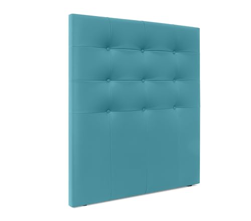 Cabeceira DHOME 105X120 cm (105) Azul Turquesa DHOME - Cabeceiras e peseiras - cabeceira, dhome, 105x120 cm, azul turquesa