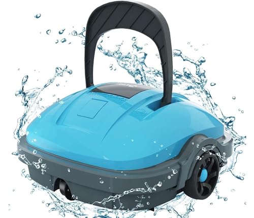 Robô Limpa Fundos de Piscina WYBOT | Azul WYBOT - Aspiradores e varreduras de piscina - limpa, piscina, azul