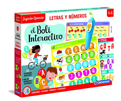 Jogo Educativo CLEMENTONI Letras y números (Idade Mínima: 3) CLEMENTONI - Autocolantes decorativos - educativo, 3 anos, números, letras