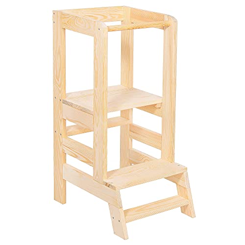Apoio para Cozinha SPRINGOS (Madeira - 90 x 39 x 52 cm) SPRINGOS - Móveis para bebês e crianças pequenas - madeira, 90 x 39 x 52 cm, crianças