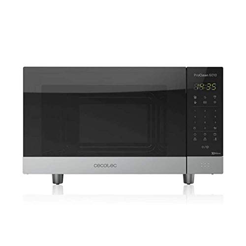 Micro-ondas CECOTEC ProClean 6010 Inox (23 L - Com Grill - Inox) Cecotec - Fornos de microondas - 23 litros, grill, inox, 3dwave