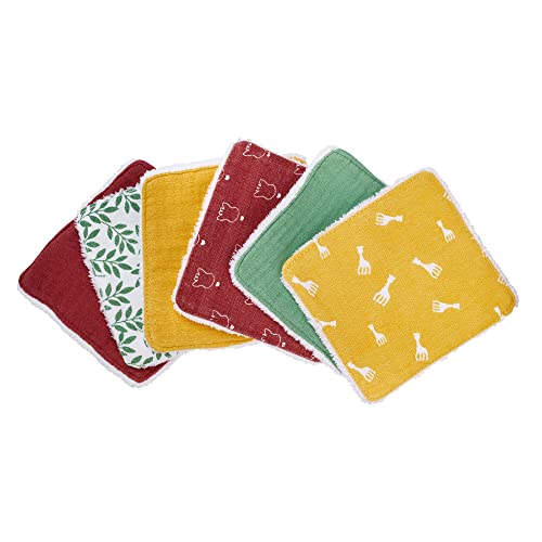 Toalhitas Laváveis SOPHIE LA GIRAFE (6 unidades) Vulli - Móveis para bebês e crianças pequenas - laváveis, 6 unidades