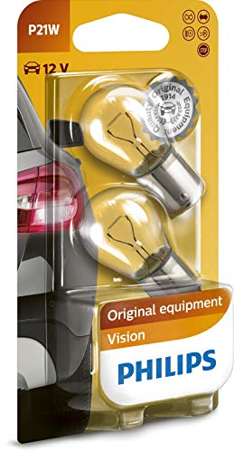 Lâmpada para faróis de automóveis PHILIPS 12V P21W BA15S VISION Philips - Iluminação de veículo a motor - automóvel, 12V, P21W, BA15S