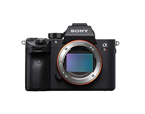 Máquina Fotográfica Mirrorless SONY A7R III (Full-Frame) Sony - Câmeras - sensor full-frame, 42.4 mp, estabilizador de imagens, oled, visor óptico