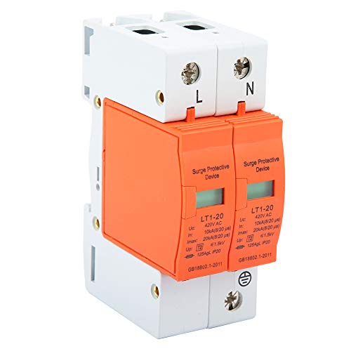 Dispositivos de descarga 2P, 10kA, 20k - 420VAC DEWIN - Dispositivos de proteção contra surtos - descarga, 10kA, 20k, 420VAC