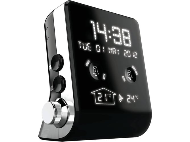 Rádio Despertador THOMSON CT390 (Preto - Digital - Alarme Duplo - Função Snooze) Thomson - Áudio - digital, alarme duplo, função snooze