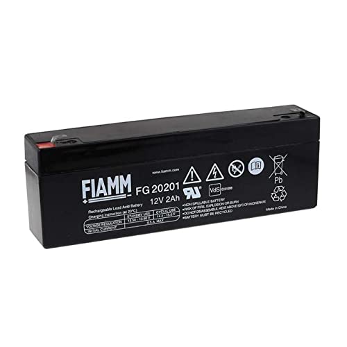 Bateria Fiamm FG20201VDS (Acessório Imagem e Som) FIAMM - Baterias - recarregável, AGM, alta qualidade, longa vida útil