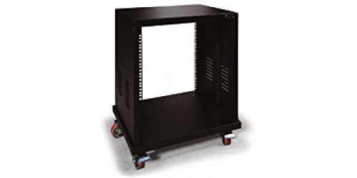 Armário Rack FONESTAR FRL-12U (Preto - 19'' - 12U) FONESTAR - Conjuntos de móveis - 12u, preto, estrutura metálica, ruedas