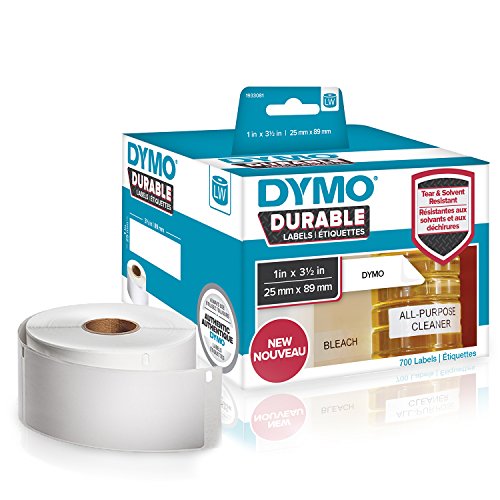 Etiquetas DYMO LW-1933081 Branco sobre Preto DYMO - Etiquetas e tags - branco, preto, etiquetas