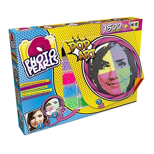 Jogo de Tabuleiro GOLIATH Photo Pearls Pop Art Photo Pearls - Materiais de arte e artesanato - jogo de tabuleiro, fotografia, personagens, acessórios