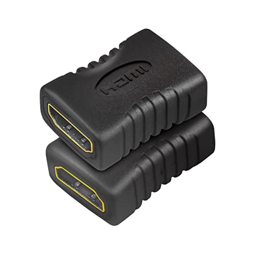 Adaptador de cabo de vídeo DIGITUS HDMI-A, M/HDMI-A, F Preto Logilink - Adaptadores de cabos de áudio e vídeo - hdfi, plug & play, óptico, preto