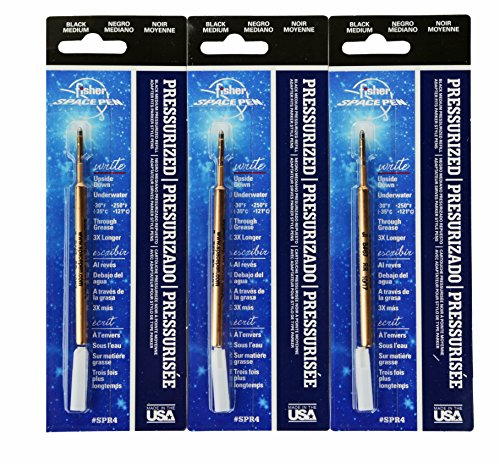 Esferográfica FISHER-PRICE Space Pen Preto (3 Un) OfficeCentre - Tinta e recargas de caneta - esferográfica, fishter-price, space pen, preto, trazo médio, tinta