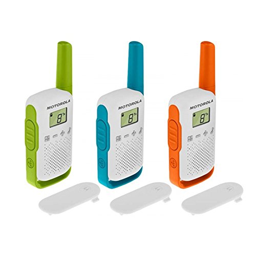 Walkie-Talkies MOTOROLA T42 (16 Canales - Até 4 km - Até 18 h) Motorola - Rádios bidirecionais - 16 canais, 4 km, 18 h, PMR446
