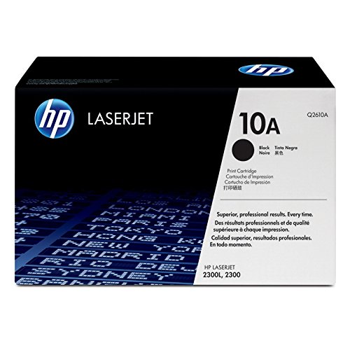 Toner HP Q2610A Preto (Consumível Informática e Tel.) HP - Cartuchos de toner e jato de tinta - 6000 páginas, preto, LaserJet