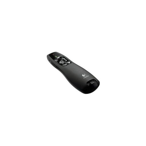 Logitech Wireless Presenter R400 Preto Ponteiro Laser 1200 DPI Logitech - Apresentadores sem fio - ponteiro laser, 1200 dpi, wireless, 15 metros