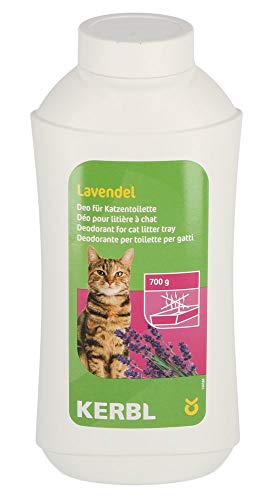 Desodorizante para Areiadores KERBL Lavanda (700g) KERBL - Removedores de odor e manchas para animais de estimação - desodorizante, areiadores, lavanda, 700g