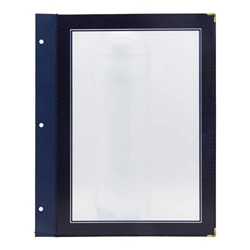Capas de Encadernação SECURIT MC-WIA4-BU SECURIT - Porta-contas - polipropileno, resistente ao calor, fecho de segurança, removível