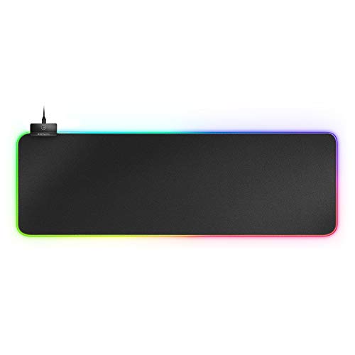 Tapete Rato MARS GAMING MMPRGB2 Preto (Superfcie de Pano - Antiderrapante) Mars Gaming - Tapetes de rato - superfície pano, antiderrapante, iluminação rgb, 12 modos, base antiderrapante, usb 2.0