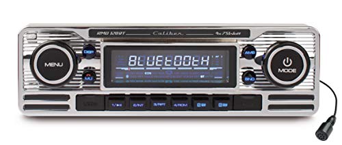 Receptor multimédia para automóveis CALIBER RMD120BT Preto Caliber - Áudio - bluetooth, afinador digital, fm 18, equalizador, visor lcd