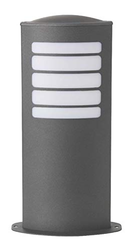 Candeeiro de Pé BRILLIANT Todd Preto (E27 - 1 x 60 W - Aço e Vidro) Brilliant - Iluminação de caminho na paisagem - lanterna, preto, aço, vidro, ecrã