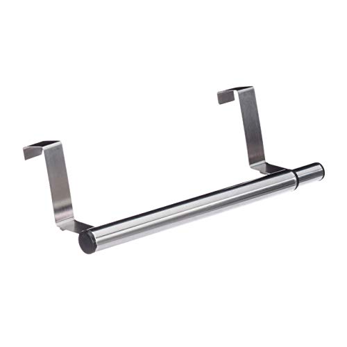 Suporte para Toalha de Banho Relaxdays 10024088 | Prateado Relaxdays - Suportes e porta-toalhas - toalha, prateado