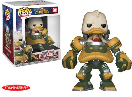 Figura FUNKO POP! Marvel: Contest of Champions - Howard the Duck Funko - Bonecos de ação e brinquedo - marvel, contest of champions, howard the duck, figura