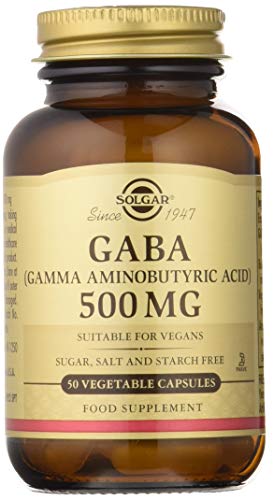 Suplemento Alimentar SOLGAR GABA (50 Cápsulas) Solgar - Vitaminas e suplementos - gaba, 50 cápsulas