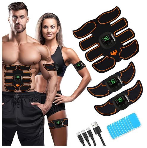 Electroestimulador muscular LEMENG EMS (Beleza, saúde e bem-estar) Wfd Store - Estimuladores musculares elétricos - electroestimulador, muscular, ems