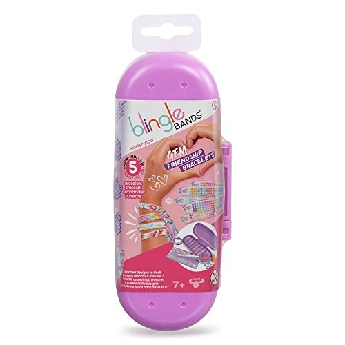Kit de Artesanato para Crianças BLINGLE BANDS Starter Pack Famosa - Brinquedos - artesanato, crianças, Starter Pack