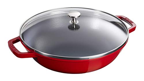 Frigideira de Arroz STAUB 1312906 | Vermelho STAUB - Woks - alumínio forjado, indução, vermelho