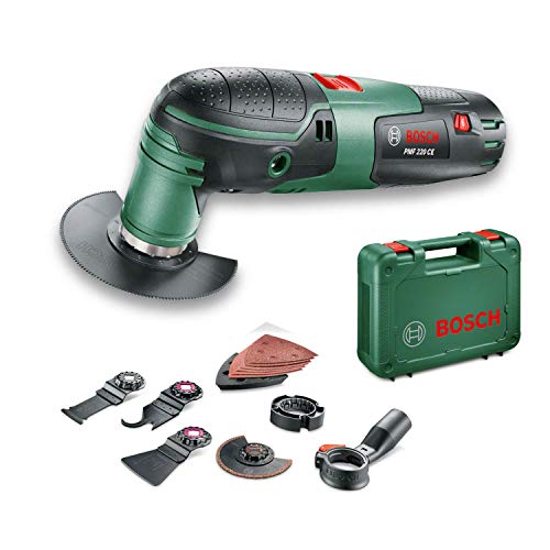 Multiferramenta BOSCH PMF 220 CE (220 W - 20000 rpm) Bosch - Ferramentas elétricas multifuncionais - 220 w, 20000 rpm, oscilação angulada, sem chave