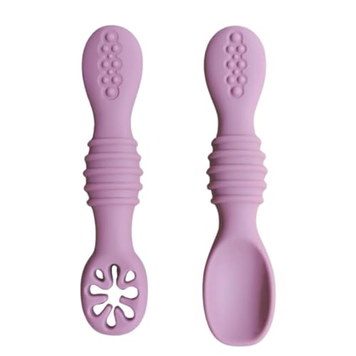 Conjunto de Talheres para Bebé PRECUTLERS Alfaversa - Colheres - silicone, bebé, 6 meses