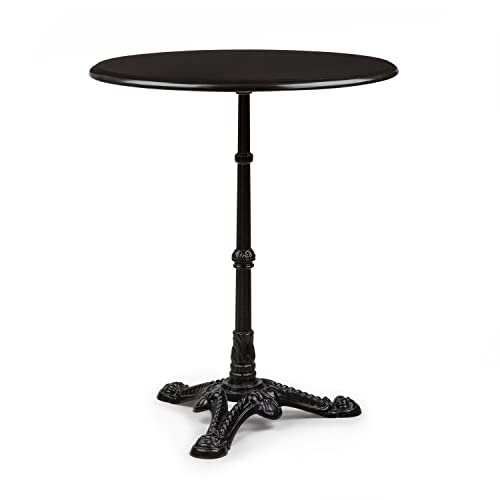 Mesa de Bar BLUMFELDT Patras (Preto - Aço - 60x60x71cm) blumfeldt - Móveis de exterior - preto, aço, 60x60x71cm